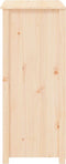 vidaXL - Hoge - kast - 83x41,5x100 - cm - massief - grenenhout