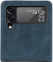 iMoshion Hoesje Geschikt voor Samsung Galaxy Z Flip 3 Hoesje Met Pasjeshouder - iMoshion Luxe Bookcase flip versie - Blauw