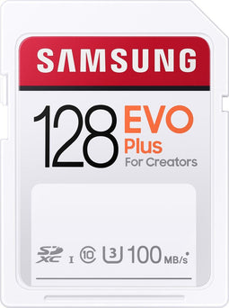 Samsung EVO Plus MB-SC128H/EU - SD-kaart - 128GB - UHS-I U3 Class 10