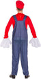 Dressforfun Herenkostuum - Super Loodgieter Mario - Inclusief shirt tuinbroek muts snor handschoenen - M (L)