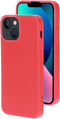 Mobiparts iPhone 13 Mini - Silicone Cover - Krasbestendig - Rood