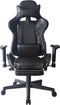 Gamestoel bureaustoel Thomas - racing gaming camouflage - met voetsteun - verstelbaar