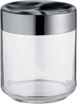 Alessi Julieta Voorraadpot - glas/rvs