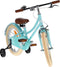 AMIGO Miss Meisjesfiets 16 Inch - Kinderfiets voor 4 tot 6 Jaar - 100-115 cm - Turquoise - met Zijwieltjes
