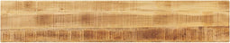 vidaXL - Tafelblad - rechthoekig - 140x30x2,5 - cm - massief - ruw - mangohout