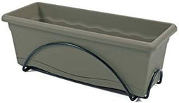 Grondlegger Plastiken Terra Om op het balkon te hangen 50 x 24 x 18 cm Taupe Plastic