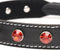 XR - STRICT - RED STONES CHOKER NECKLACE WITH RING