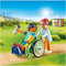 PLAYMOBIL City Life Patient in rolstoel - 70193