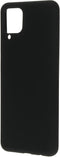 Mobiparts Samsung Galaxy A12 (2021) - Silicone Cover - Soft-touch - Zwart