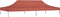 vidaXL - Partytentdak 270 g/m² - 6x3 m - terracotta