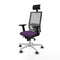 Bureaustoel met hoofdsteun Piqueras y Crespo 2D026G1 Paars