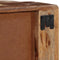 vidaXL - Tv-meubel - wandmontage - 100x32x25 - cm - massief - gerecycled - hout