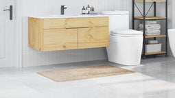 vidaXL - Ligmat - Rechthoekig - Crème - 70x120 - cm - Polypropyleen - Antislip
