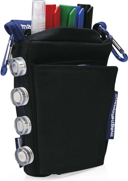 Magnetoplan Moderatiezak Actie Holster - 15x19x4,5 cm (WXHXT) - Zwart - Polyester