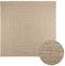vidaXL - Vloerkleed - ZIZUR - beige - binnen - en - buiten - 240x240 - cm - jute - look