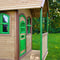 AXI Alex Speelhuis in Bruin/Groen - FSC hout - Houten Speelhuisje voor de tuin / buiten - Tuinhuisje met veranda voor kinderen - 10 jaar garantie