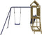 vidaXL - Speelhuis - geïmpregneerd - grenenhout