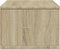 vidaXL - Printerkastje - 40x32x22,5 - cm - bewerkt - hout - sonoma - eikenkleurig
