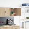 vidaXL - Garagewandkast - sonoma - bewerkt - hout - eikenkleurig