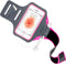 Mobiparts Comfort Fit - Sport Armband - Lichtgewicht Ademend - Neon Roze