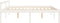 vidaXL - Seniorenbed - massief - grenenhout - wit - 200x200 - cm