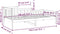 vidaXL - Slaapbank - 90x190 - cm - massief - grenenhout