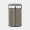 Brabantia Touch Bin - Prullenbak 3 l - Soft-Touch sluiting - Platinum