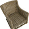 Beliani RIBOLLA - Tuinstoel - Beige - Rotan
