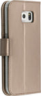 Accezz Samsung Galaxy S6 - Wallet Softcase Bookcase - 3 pashouders - goud