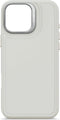 DECODED Siliconen Stacks Hoesje Geschikt voor iPhone 16 Pro Max - Premium Soft-Touch Materiaal - Antibacteriële Coating - Geschikt voor MagSafe - Stone Grijs