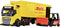 Dickie Toys - Vrachtwagen Volvo DHL truck - Heftruck