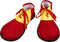Boland - Plastic clownsschoenen (one size) One size - Volwassenen - Unisex - Clowns en Circus - Clown - Circus