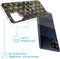 iMoshion Hoesje Geschikt voor Samsung Galaxy A42 Hoesje Siliconen - iMoshion Design hoesje - Goud / Zwart / Black Ring Graphic