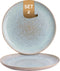 Palmer Bord Light Blue Sea 22.5 cm Blauw Stoneware 2 stuks