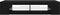 vidaXL - TV-kast - met - LED-verlichting - - - Zwart - Eiken - - - 135x39x30cm - - - Bewerkt - Hout