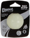 Chuckit! Max Glow Ball – Hondenspeelgoed – Hondenbal - Drijvend – Apporteerspeelgoed – Glow in the dark - Medium - Ø6 cm - 1 Stuks