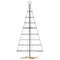 Kerst Cone Boom met standaard Zwart 210 cm Staal
