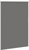 vidaXL - Rolgordijn - verduisterend - 105x130 - cm - stofbreedte - 100,7 - cm - grijs