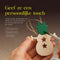 Giftmas Houten Kerstballen - Kerstversiering - 10 Vormen - 50 stuks (set van 50)