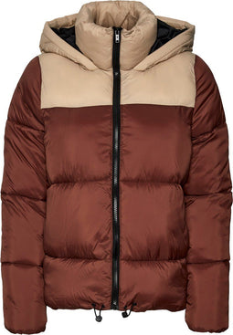NOISY MAY NMALES LS PADDED COLORBLOCK HOOD JCKT - Dames Jas - Maat S