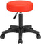 Casaria Verstelbare Draaikruk - Hoogte 46-60cm - 360° Draaibaar - Rood