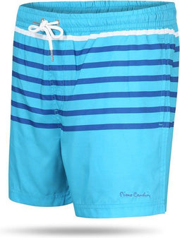 Pierre Cardin - Gestreepte Zwembroek - Heren - Blauw - Maat S