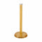 Houder voor keukenpapier Quttin Bruin Bamboe Zilverkleurig 16 x 16 x 33,5 cm (12 Stuks)