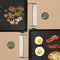Bourgini Elements - Grillplaat - 2500W - PFAS-vrije keramische anti-aanbaklaag - 46 x 26 cm - Antraciet