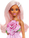 Barbie Fashionistas - Pop - Petite met Roze Haar en Jurkje - Roze