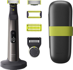 Philips OneBlade Pro 360 QP6651/30 - Trimmer en scheerapparaat - 360 Blade en 14 lengtestanden - Chroom