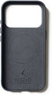 Mujjo iPhone 17 Pro - Lederen hoesje - 1mm verhoogde rand - Grijs