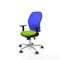 Piqueras y Crespo 1D086G0 - Bureaustoel - Verstelbare hoogte met armleuning - Pistache