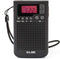 ELBE RF-93 - Portable Radio - AM/FM - Zwart