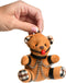 XR Brands AH118 - Gagged Teddy Bear Keychain - Brown
